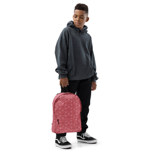Pink Pattern Backpack