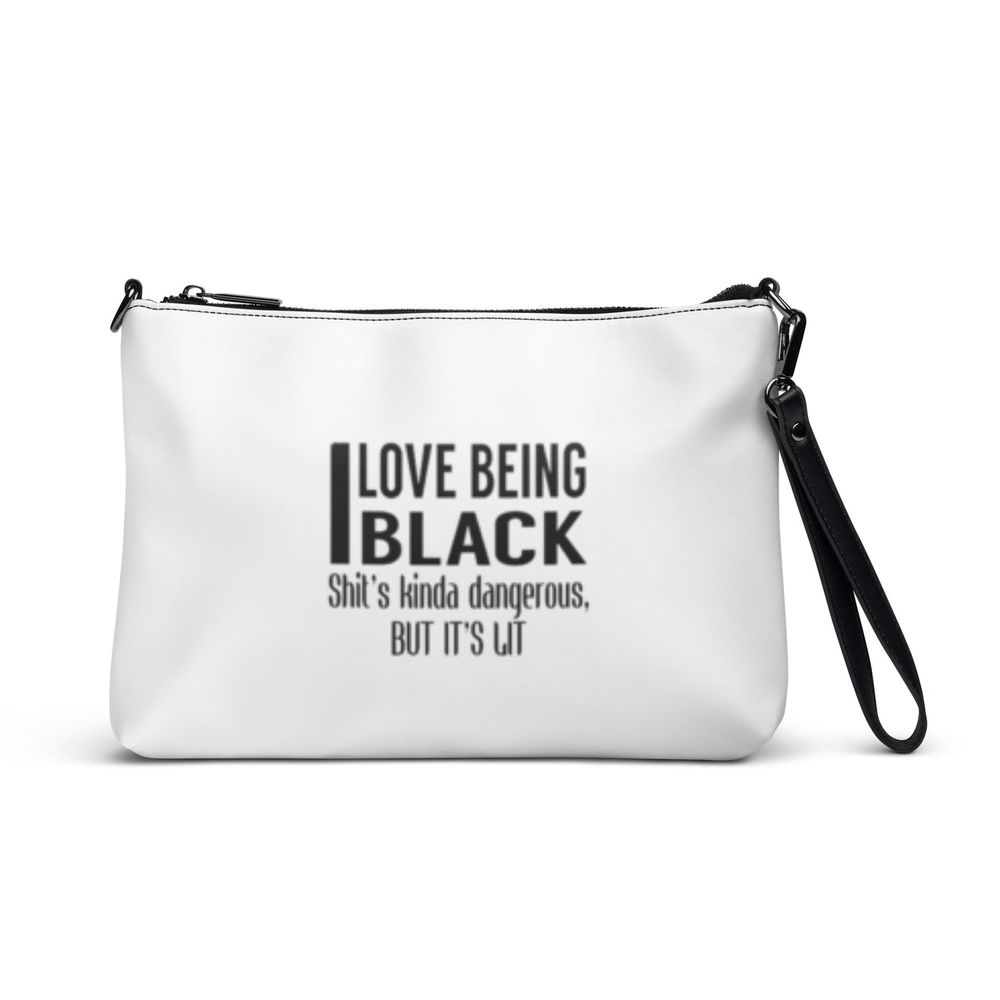 "Love being BLACK" Crossbody bag