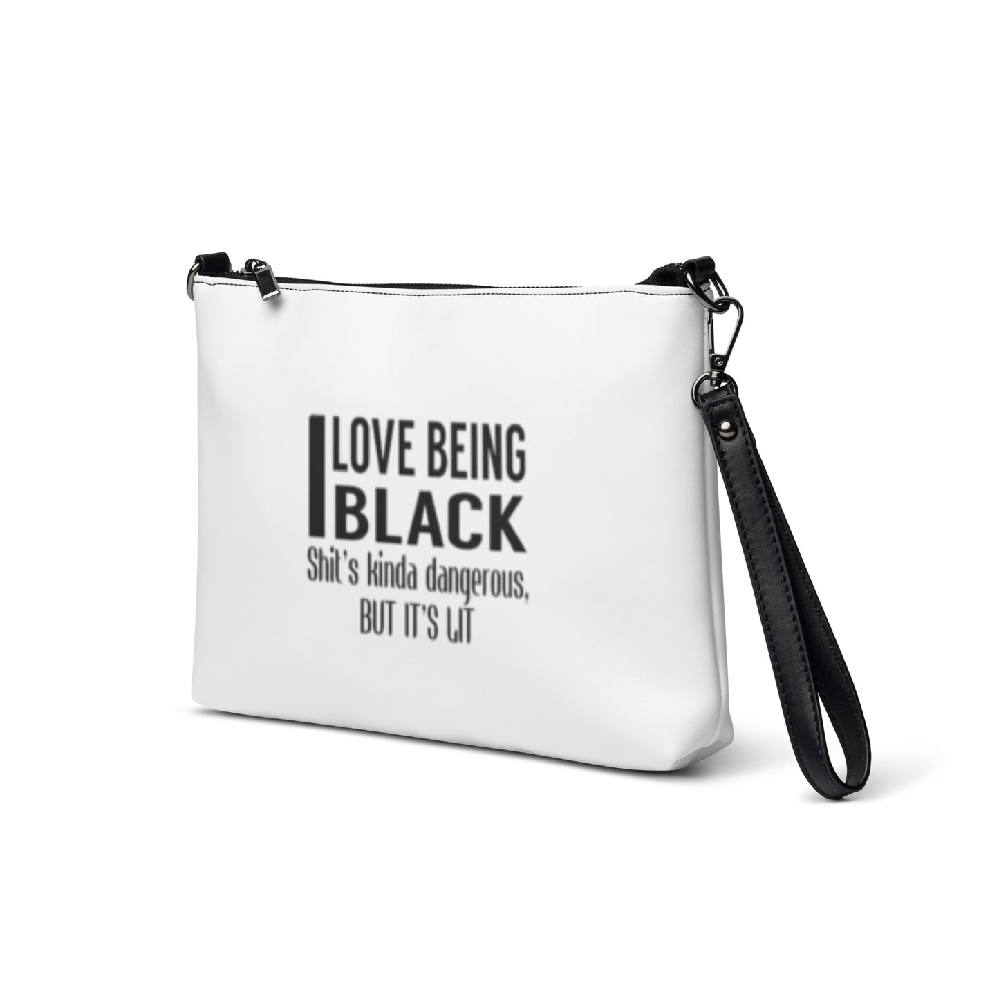 "Love being BLACK" Crossbody bag