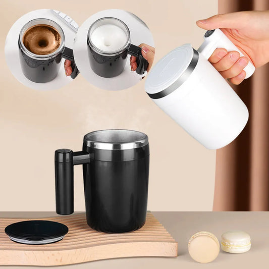 Self-Stirring Coffee Cup