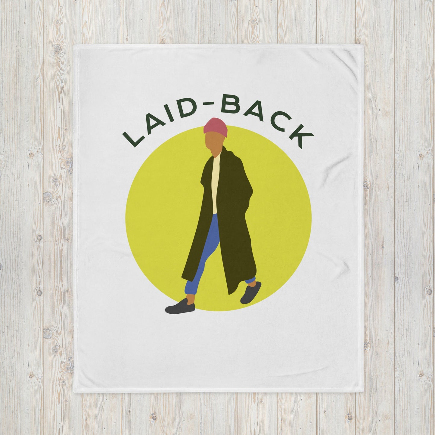 "Laid Back" Throw Blanket - MVP Megastore