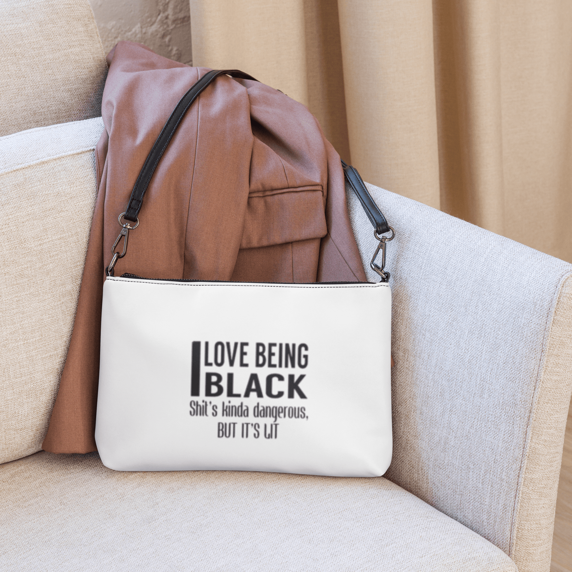 "Love being BLACK" Crossbody bag - MVP Megastore