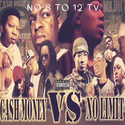 #No8to12TV Cash Money vs No Limit Video Myxer * over 60 Classic, Hip - Hop Music Videos * 2 DvDs - MVP Megastore