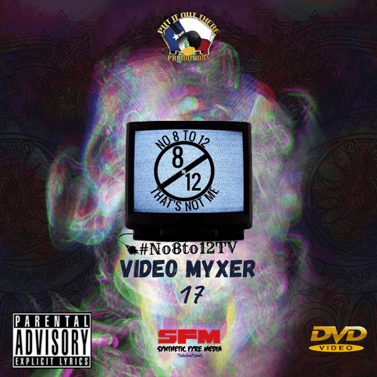 #No8to12TV Video Myxer 17 ... 60 official Rap & Hip - Hop music videos *2 DVD set* (Brand New) - MVP Megastore