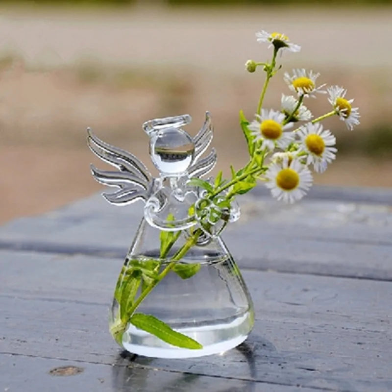 Angel Glass Vase